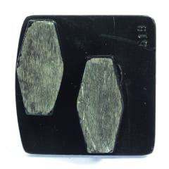 Pack 9 diamantes metálicos SCX - Bauta doble negro Scanmaskin