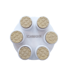 Pack 9 diamantes de resina - Blanco #800 Scanmaskin