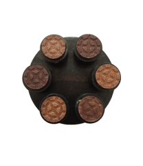 Pack 9 diamantes de resina - Negro #100 Scanmaskin