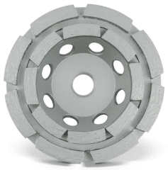 COPA DIAMANTADA DOBLE - CONCRETO - 7'' (180 MM) - SCMC
