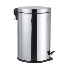 Basurero Acero Inoxidable 30LT IMPORTADO