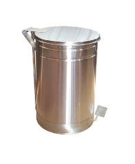 BASURERO ACERO INOXIDABLE 45LT NACIONAL
