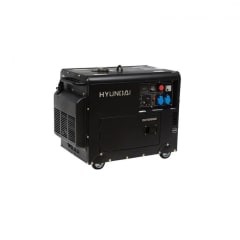 GENERADOR HYUNDAI DIESEL 6/6,3 KW/KVA PARTIDA ELÉCTRICA MONOFÁSICO CERRADO 78DHY8000SE