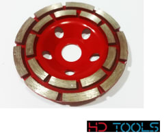 Copa Diamantada Desbaste Doble Segmento 4 1/2 Hdtools