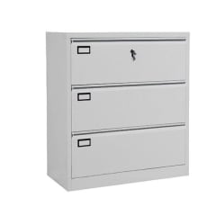 Gabinete Metálico 3 Cajones Ancho