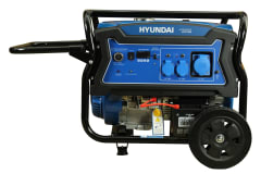 Generador Hyundai Gasolina 5,5 Kva P.eléct. monof. Abierto c/ruedas HYG7750E