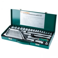 JUEGO DE DADOS 3/8'; 36 PIEZAS S04H3536S JONNESWAY