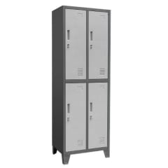 Locker metálico 2 cuerpos 2 puertas L200-2
