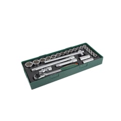 JUEGO DE DADOS 1/2'; 25 PIEZAS S04H4125SP JONNESWAY