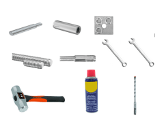 KIT DE ANCLAJE PARA PERFORACION CON TESTIGUERA