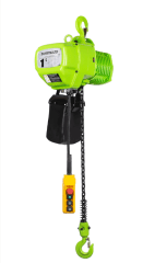TECLE CADENA TRIFÁSICO 6 METROS 1 TONELADA 380V