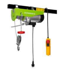 TECLE ELÉCTRICO CON PIOLA DE ACERO 12M 800 KG SUMINATO