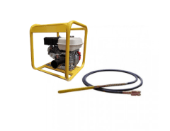UNIDAD MOTRIZ BENCINERA HONDA 5.5HP + SONDA VIBRADORA 38mm GEWILSON