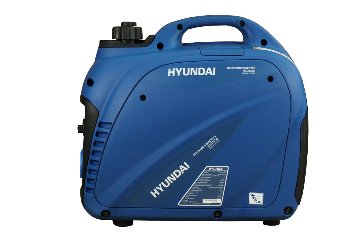 GENERADOR INVERTER DIGITAL HYUNDAI GASOLINA 2,2/2,75 KW PARTIDA MANUAL 82HYD2750I2
