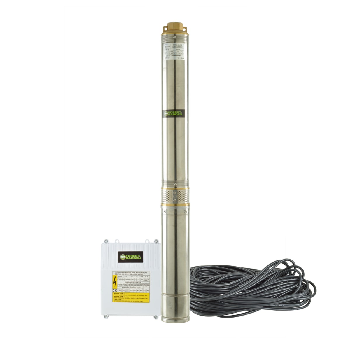 BOMBA POZO PROFUNDO 1 1/2 hp PPF 886/25 FOREST AND GARDEN1