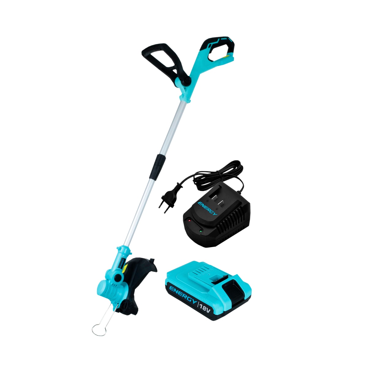 ORILLADORA INALAMBRICA 18v C/BATERIA y CARGADOR ENERGY1