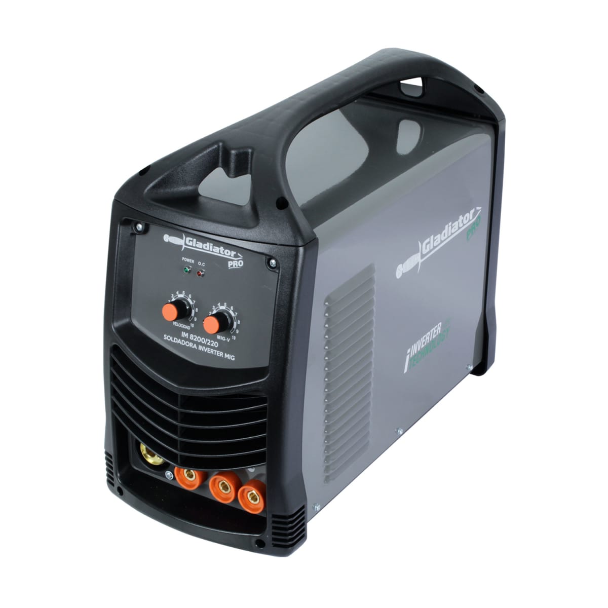 SOLDADORA INVERTER MIG 200 amp IM 8200/220 GLADIATOR2