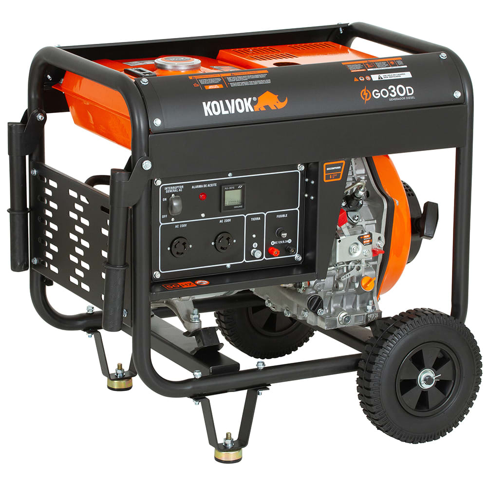 Generador eléctrico a diesel 3 kVA1