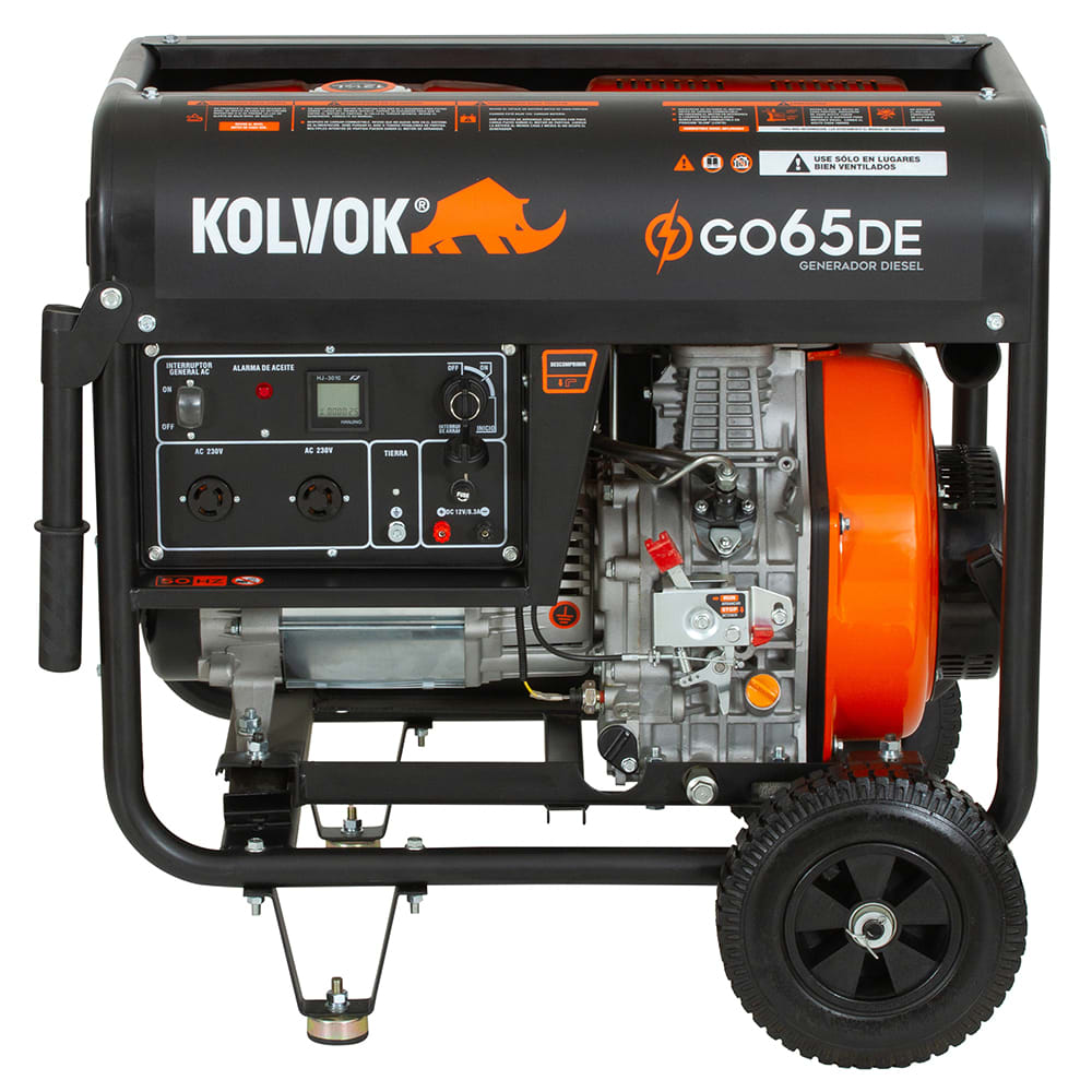 Generador eléctrico a diesel 6,5 kva3