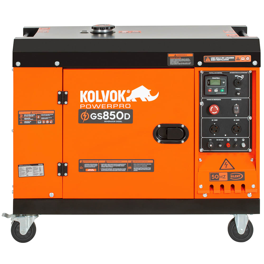 Generador eléctrico a diesel 6.5 kVA GS850D3