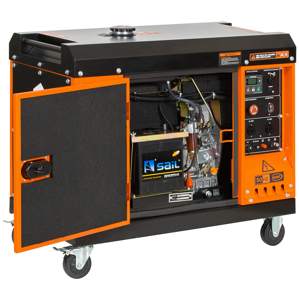 Generador eléctrico a diesel 6.5 kVA GS850D2