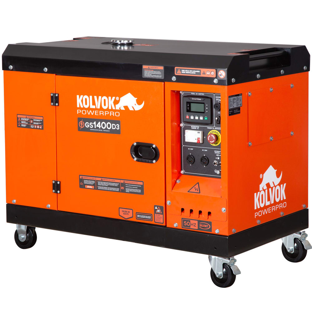 Generador eléctrico a diesel 14 kVA trifásico1
