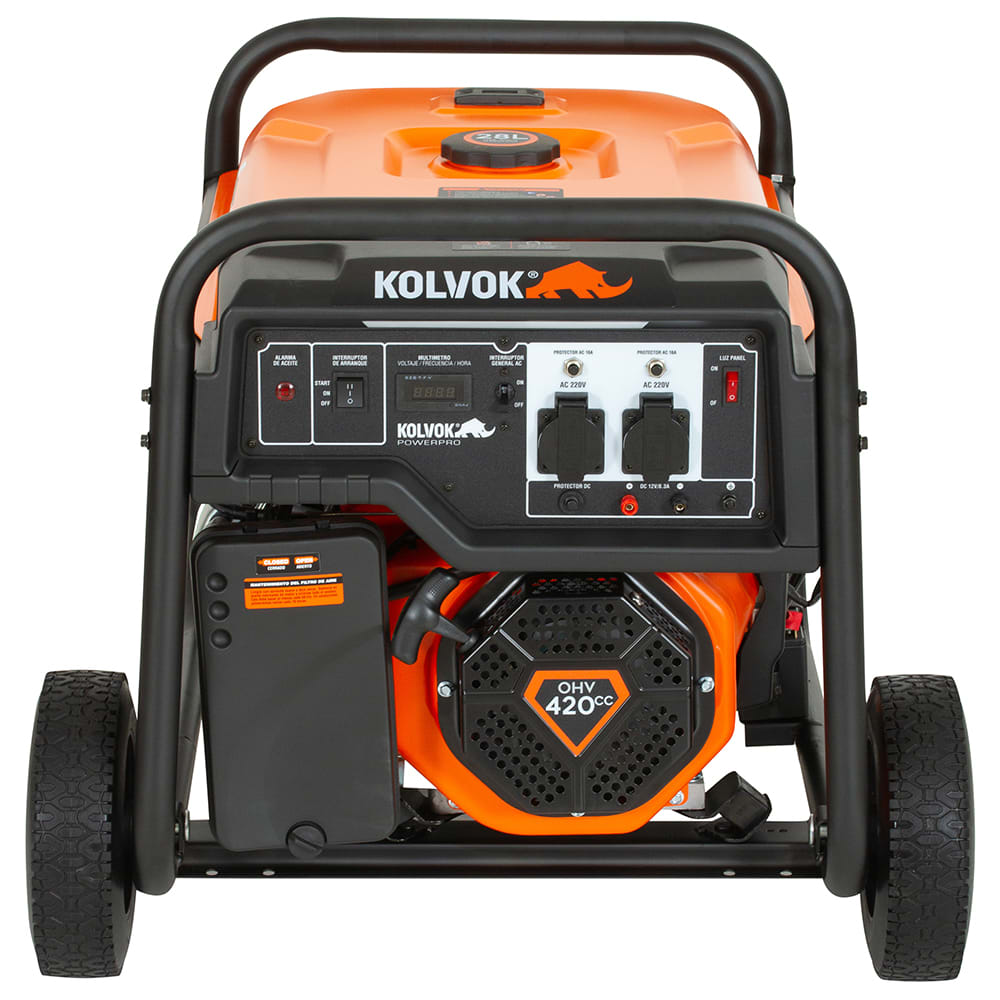 Generador eléctrico a gasolina 5.5 kVA3