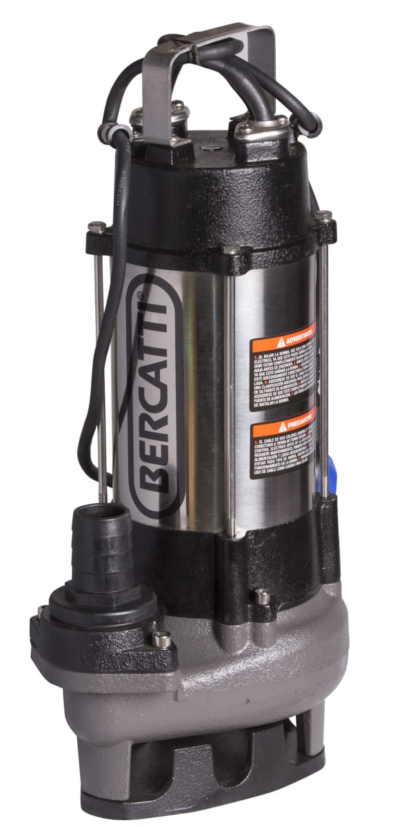 Bomba sumergible 1.5 HP aguas sucias1