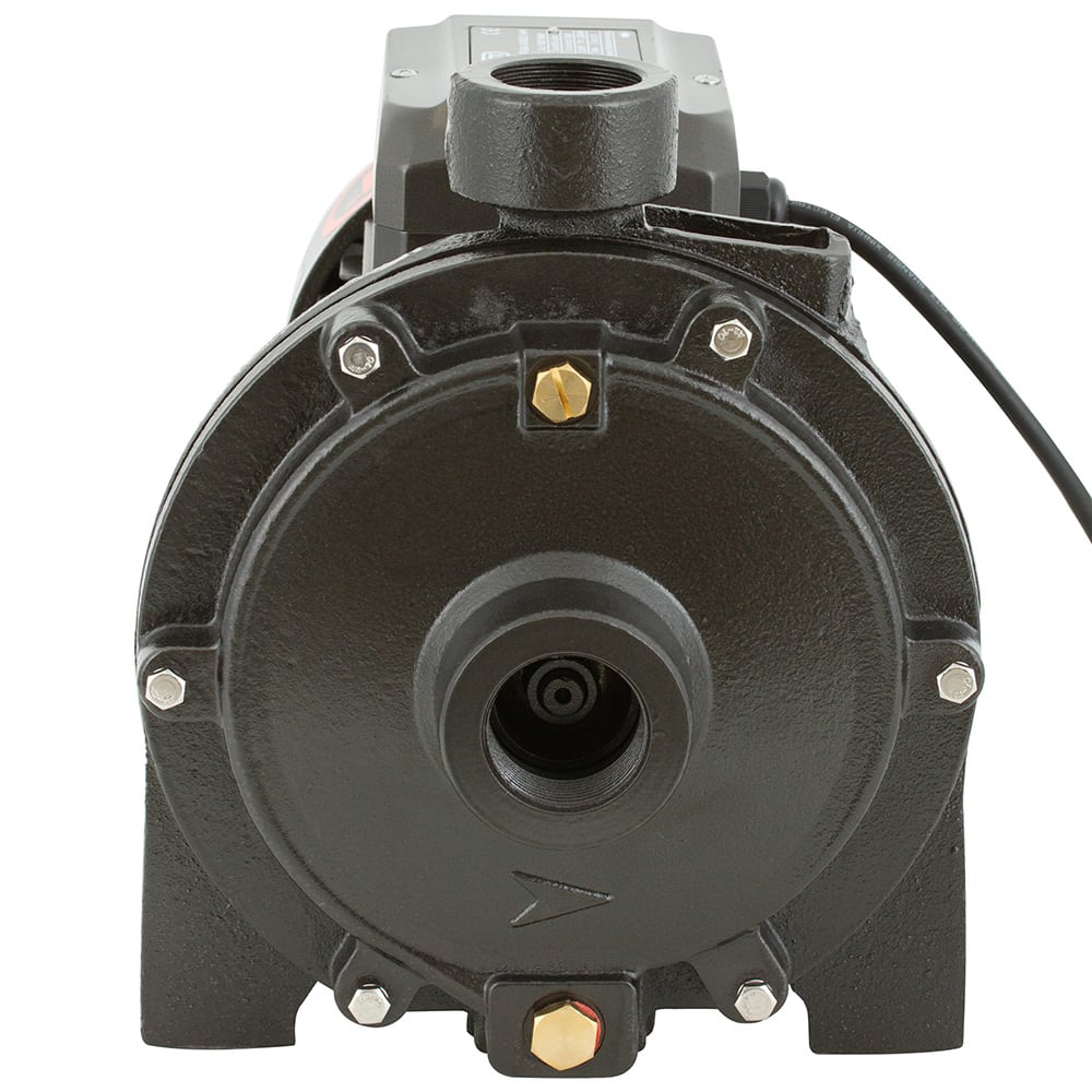 Bomba superficie 1,5HP centrífuga doble impulsor4