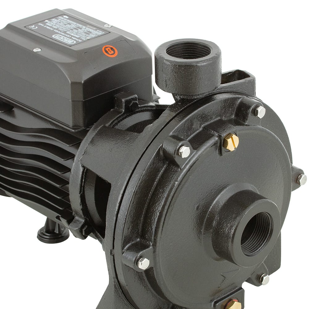 Bomba superficie 1,5HP centrífuga doble impulsor3