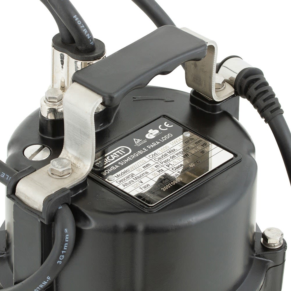 Bomba sumergible 1HP agua sucia4