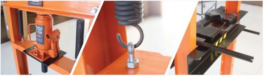 PRENSA HIDRAULICA 12T PRESION C/GAT MOD.PHG-12T2