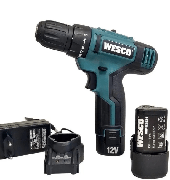 12V ATORNILLADOR 10MM 22NM +2x1.3AH WS2531 WESCO3