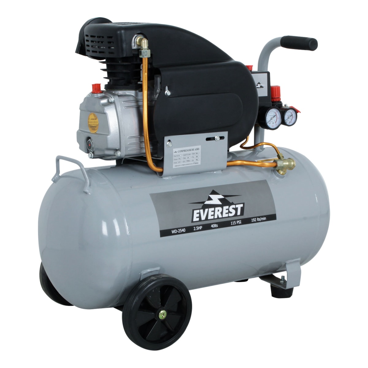 MOTOCOMPRESOR 40 litros 2HP WD-2540 EVEREST2