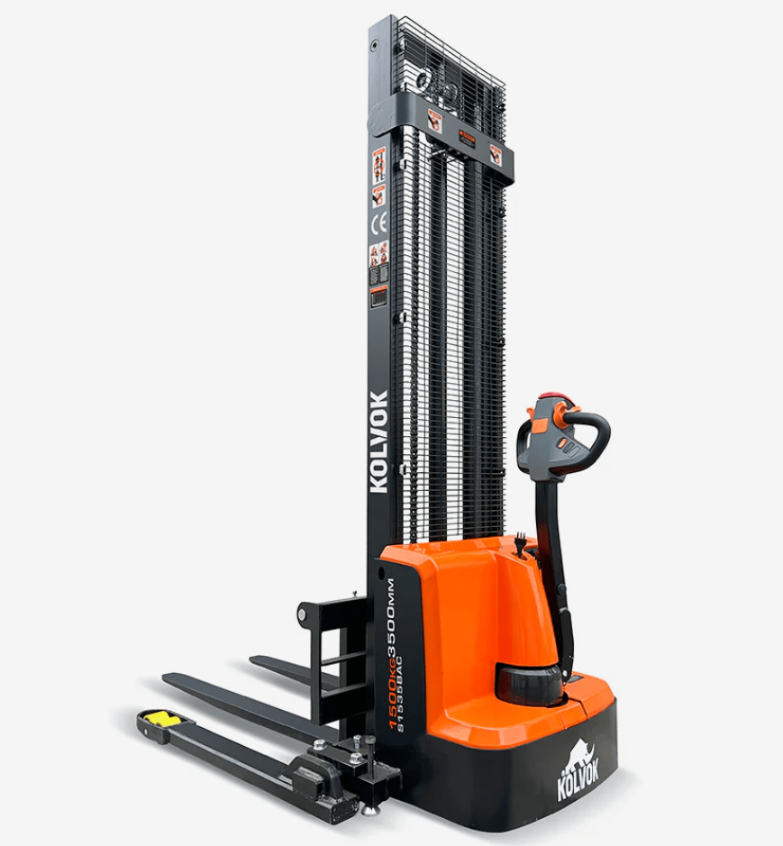 Apilador Eléctrico Base Ajustable KOLVOK1