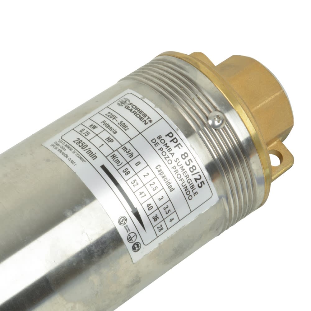 BOMBA POZO PROFUNDO 1 hp PPF 858/25 FOREST AND GARDEN3