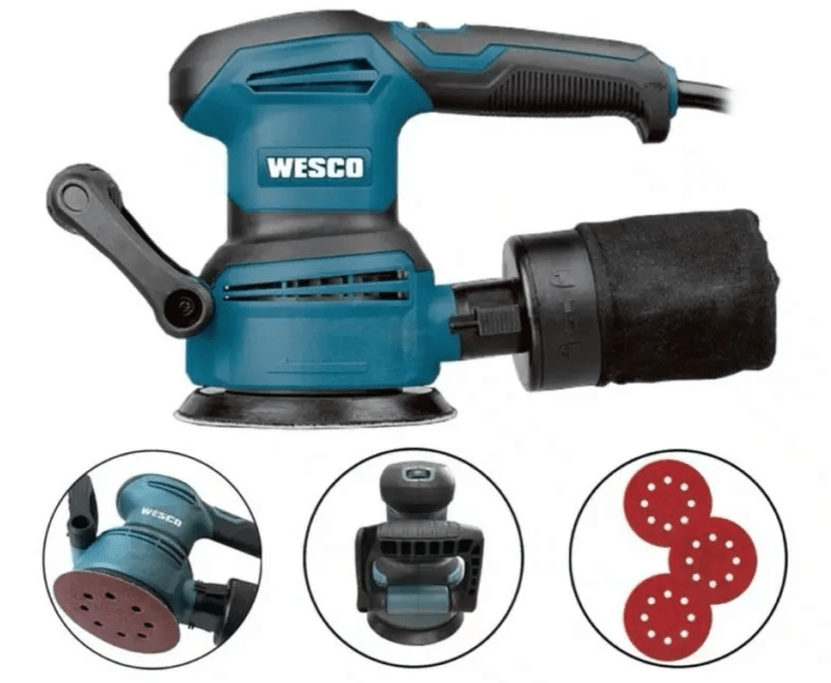 LIJADORA ORBITAL 400W 125MM WS4265 WESCO | HDTOOLS5