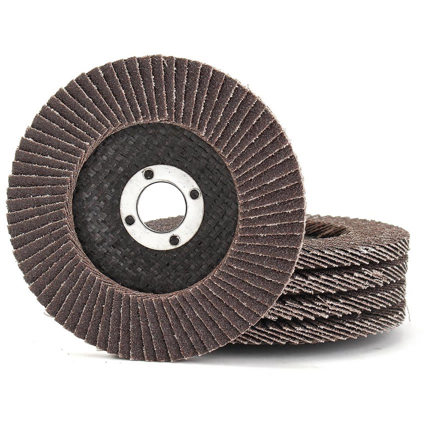 CAJA DE 20 DISCOS FLAP LIJA TRASLAPADOS 4 1/2 A602