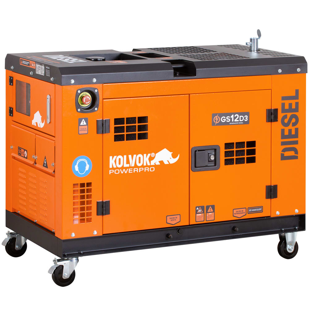 Generador eléctrico a diesel trifásico 12 kVA1
