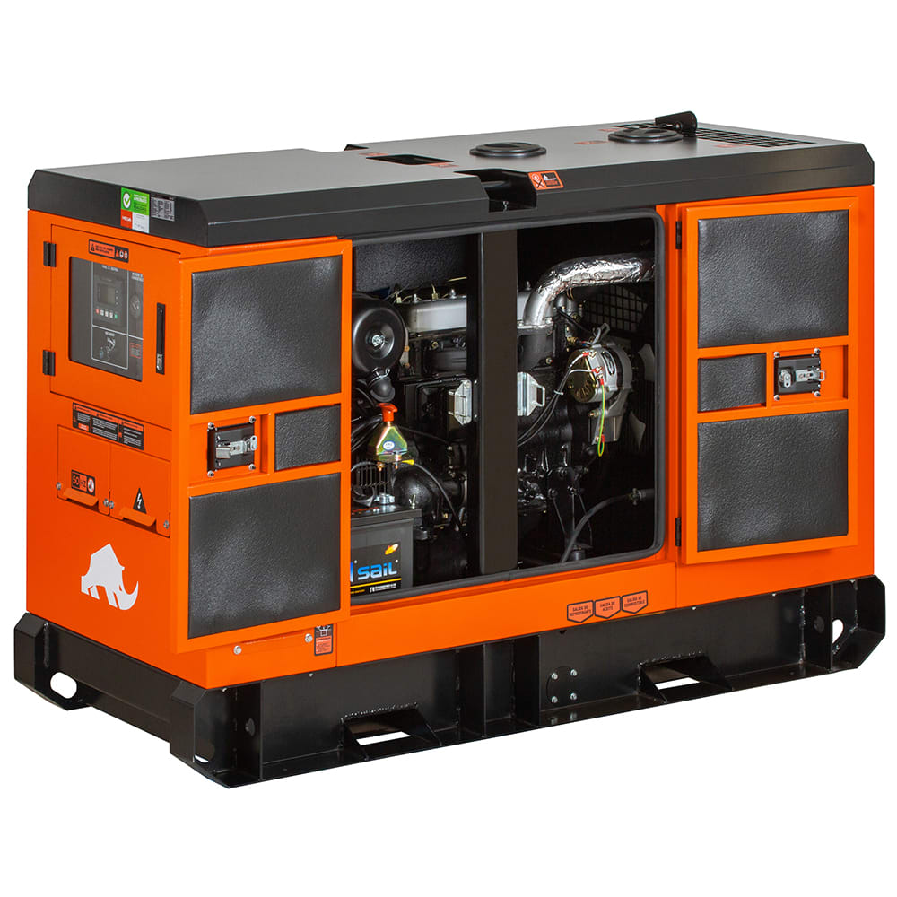 Generador eléctrico a diesel 12KVA3