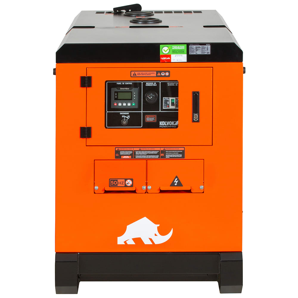 Generador eléctrico a diesel monofásico 17kVA3