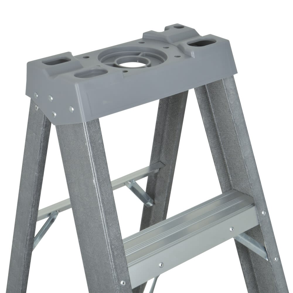 ESCALA PROFESIONAL TIJERA FIBRA VIDRIO 5 ESCALONES GLADIATOR4