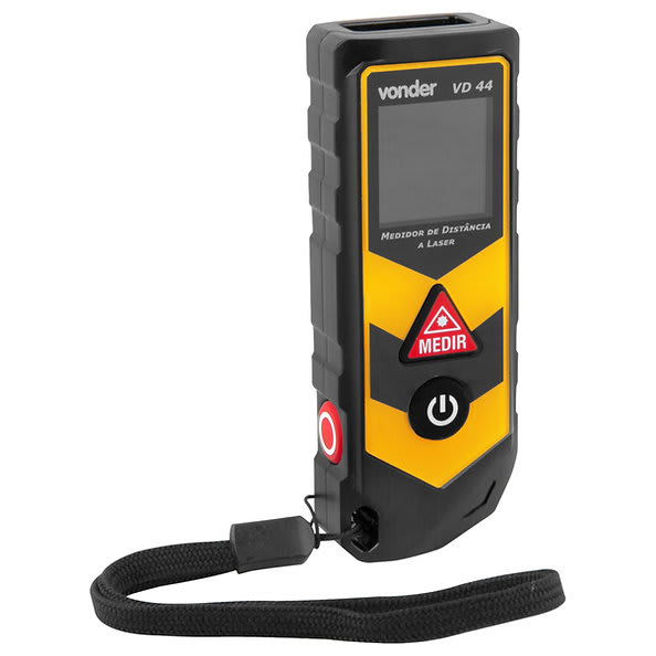 Medidor distancia laser 40m recto y curvo Profesional VONDER1