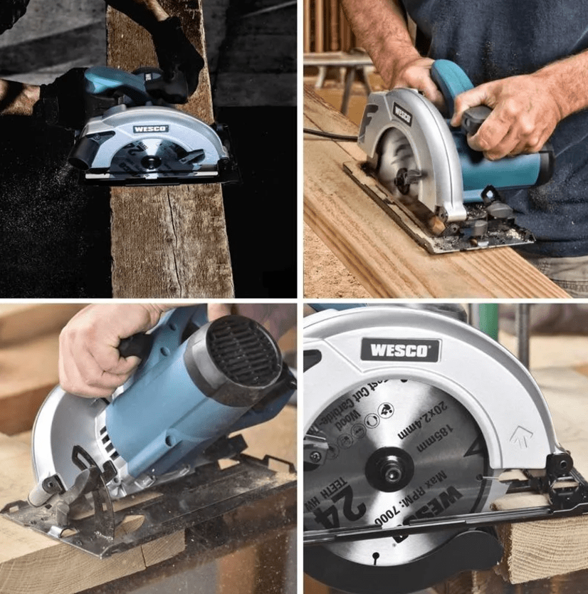 SIERRA CIRCULAR 1500W 185MM WS3441 WESCO | HDTOOLS5