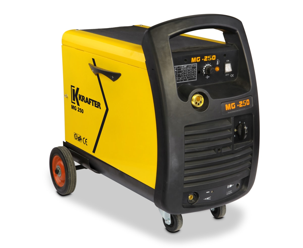 Soldadora Monofásica MIG-250 220V KRAFTER1