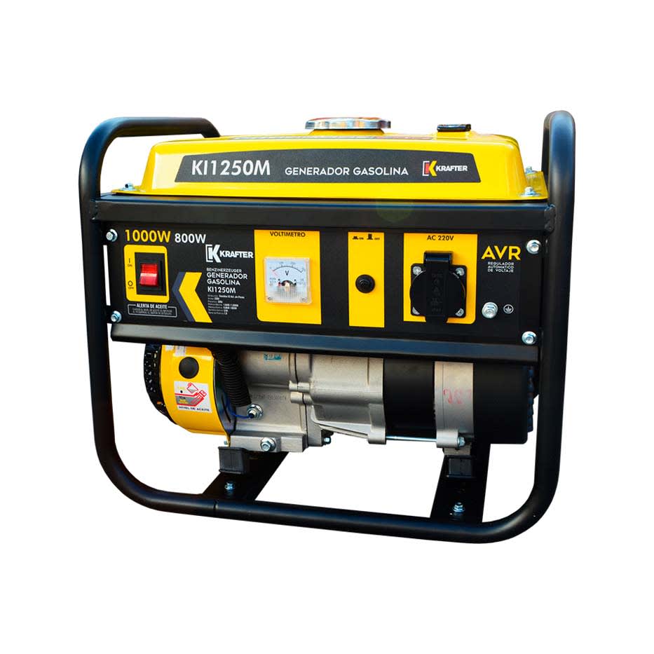 Generador Gasolina KRAFTER KI1250M 1 KVA P.Manual1