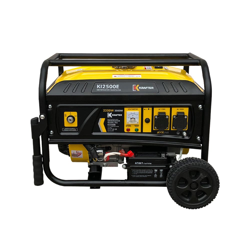 Generador Gasolina KRAFTER KI2500E 2,2 KW P.Manual1