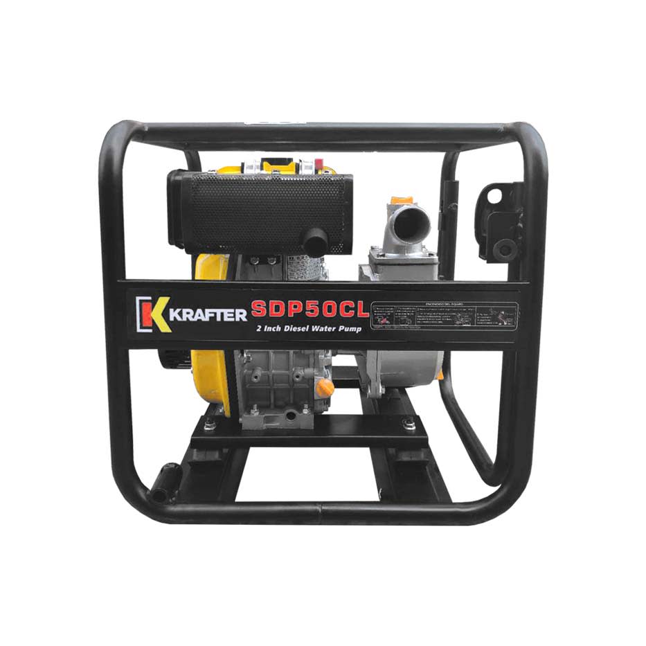 Motobomba KRAFTER SDP50CL Diesel Caudal 2