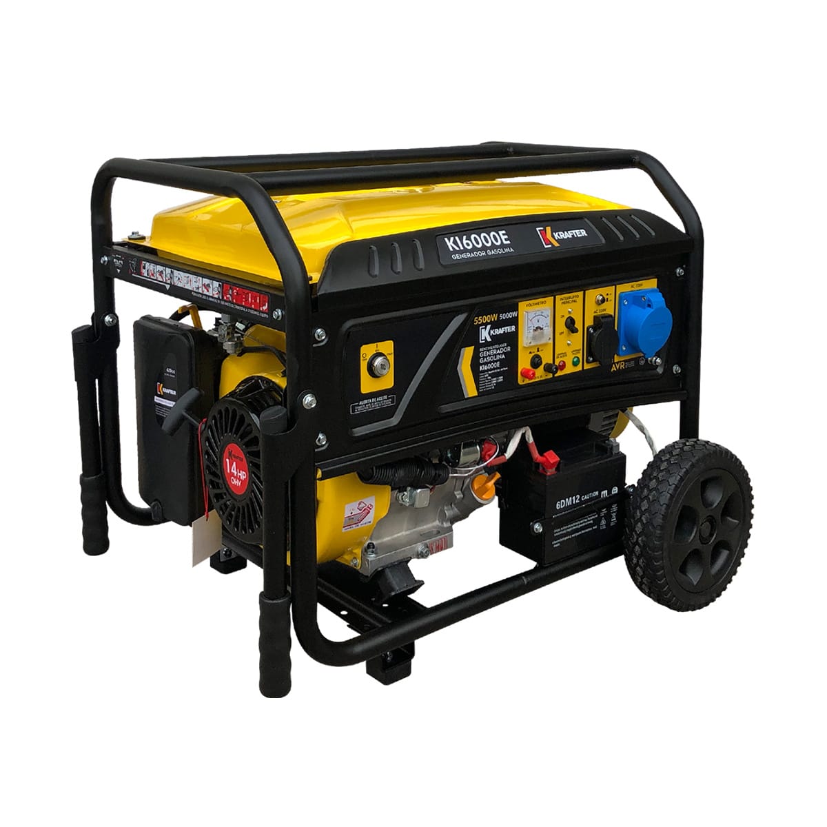 Generador Gasolina KRAFTER KI6000E 6 KVA P.Eléctrica1