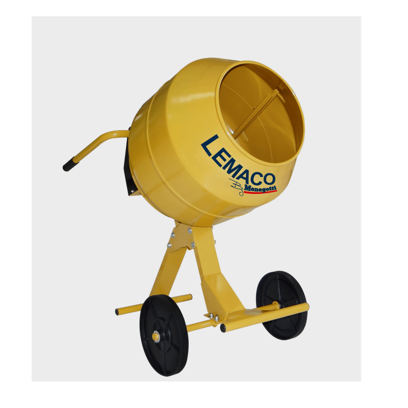 Trompo portátil TPM130M Monofásico 0,5HP LEMACO1